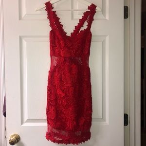 Shear Venus lace dress!